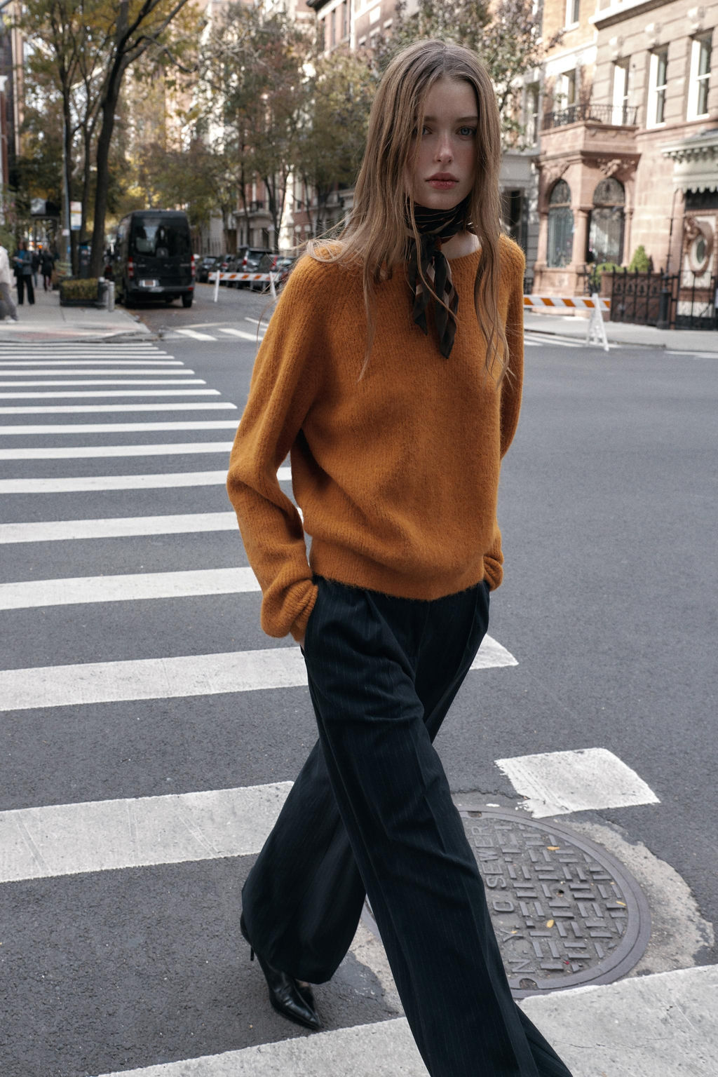 KNIT JUMPER WITH KNOTTED BACK