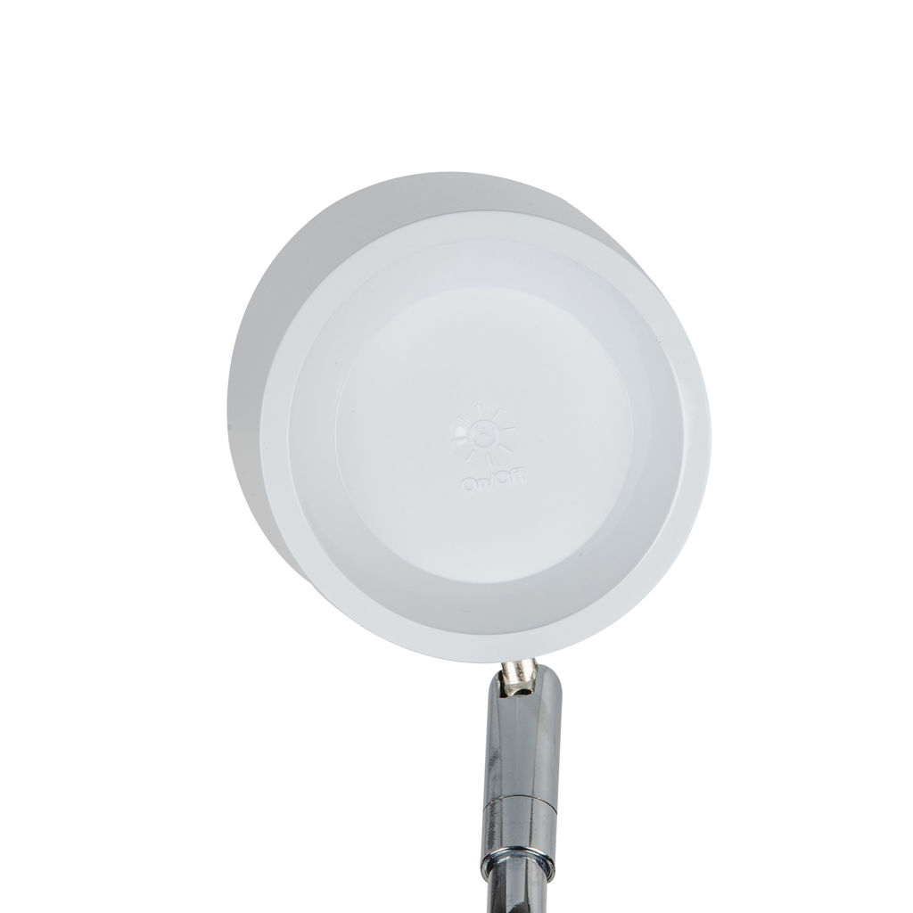 ULM-B600 6W/4500K/DIM WHITE Светильник настольный светодиодный, 6W. Сенсорный выключатель. Диммер. Белый. ТМ Uniel