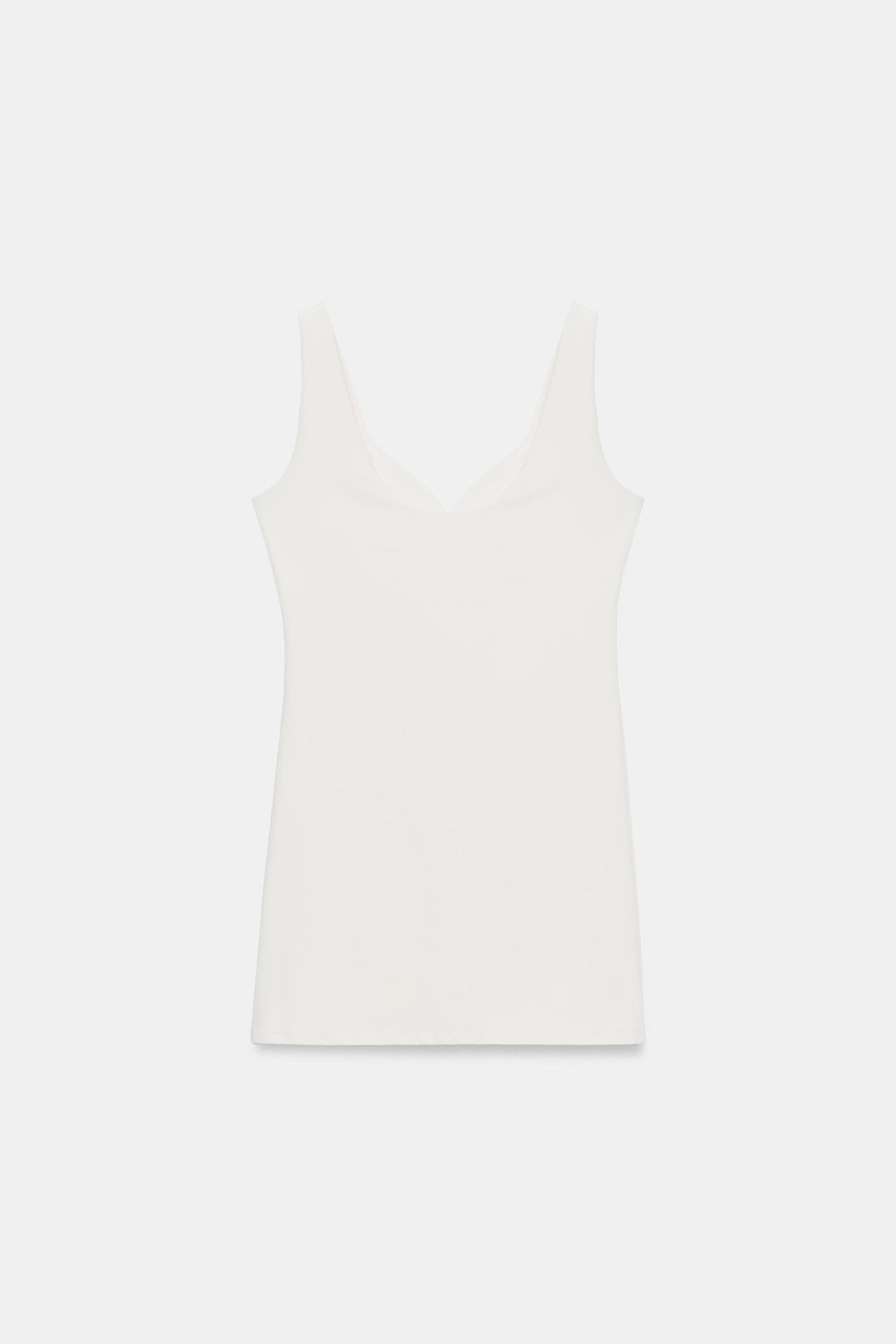 VESTIDO CORTO CUT OUT / Blanco roto - Zara фото 6