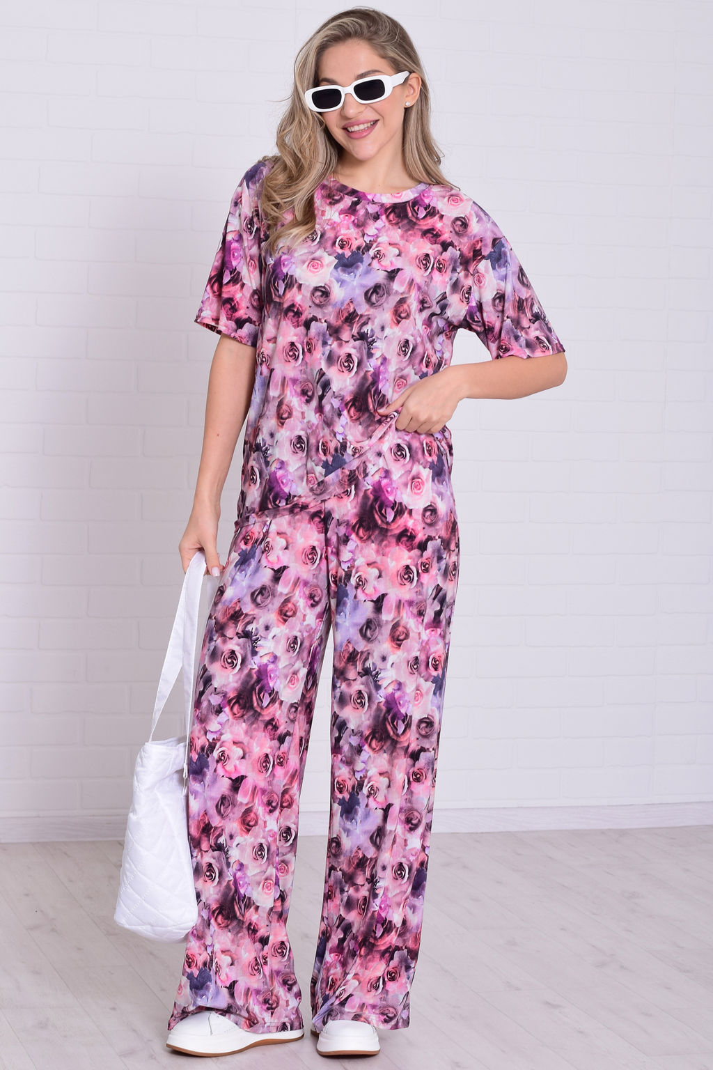 Костюм женский 5-353 из ткани масло - Новое кимоно фото 12