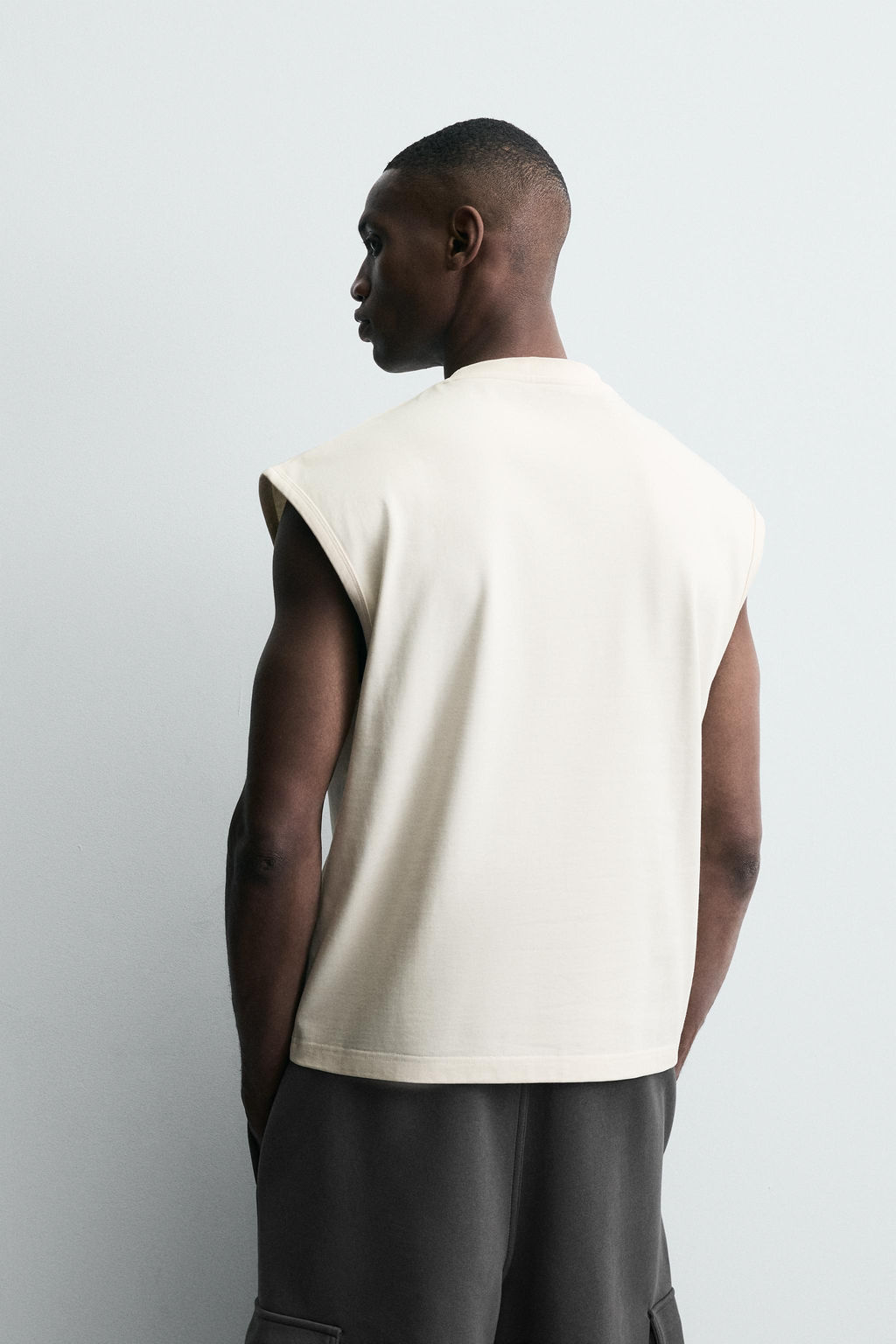 NEOPRENE EFFECT TANK TOP - Zara фото 12