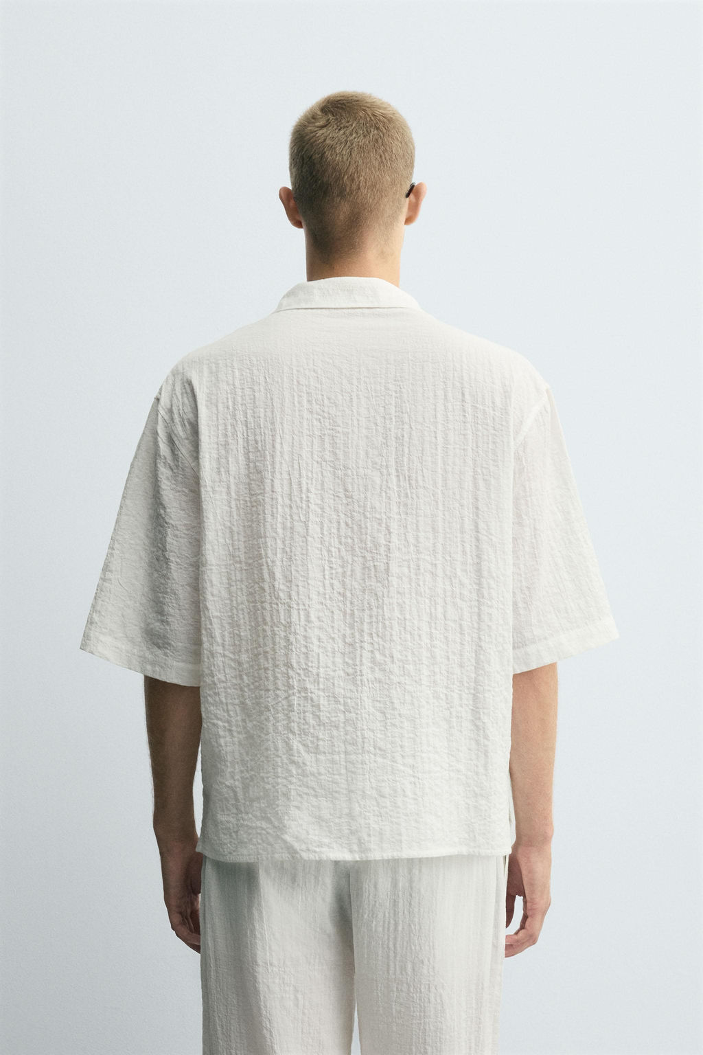 TEXTURED POLO SHIRT - Zara фото 11