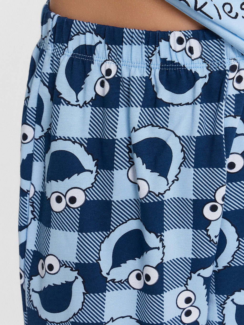 Пижама для мальчиков голубая с принтом Cookie Monster - Mark formelle фото 9