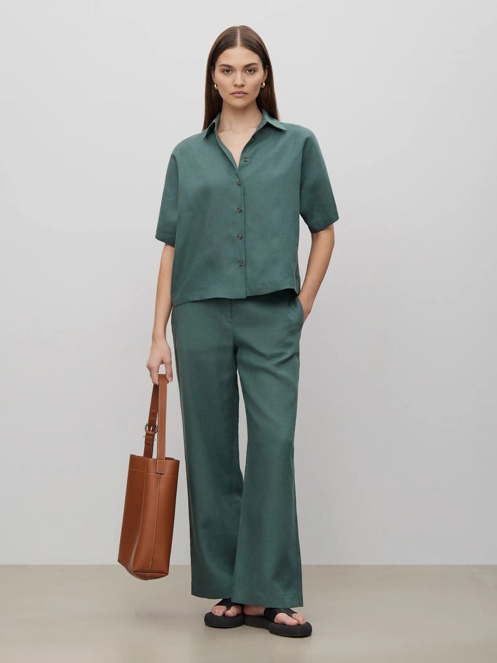 ЕМКА / Рубашка с коротким рукавом - Emka фото 5