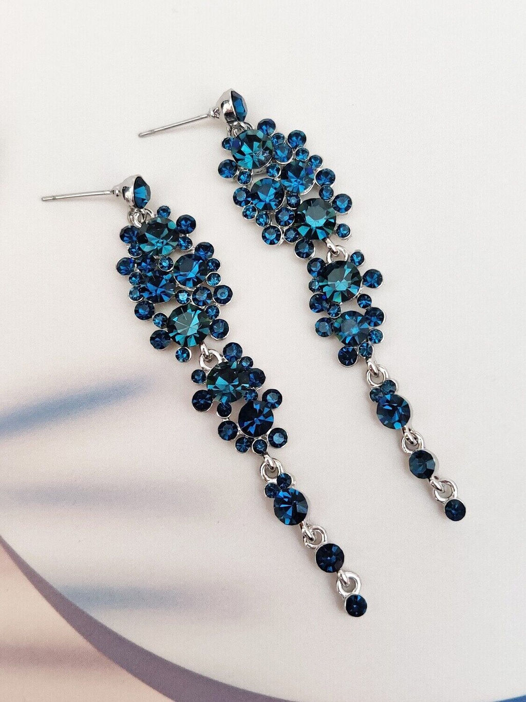 Серьги с чешскими кристаллами - Vel vett фото 2