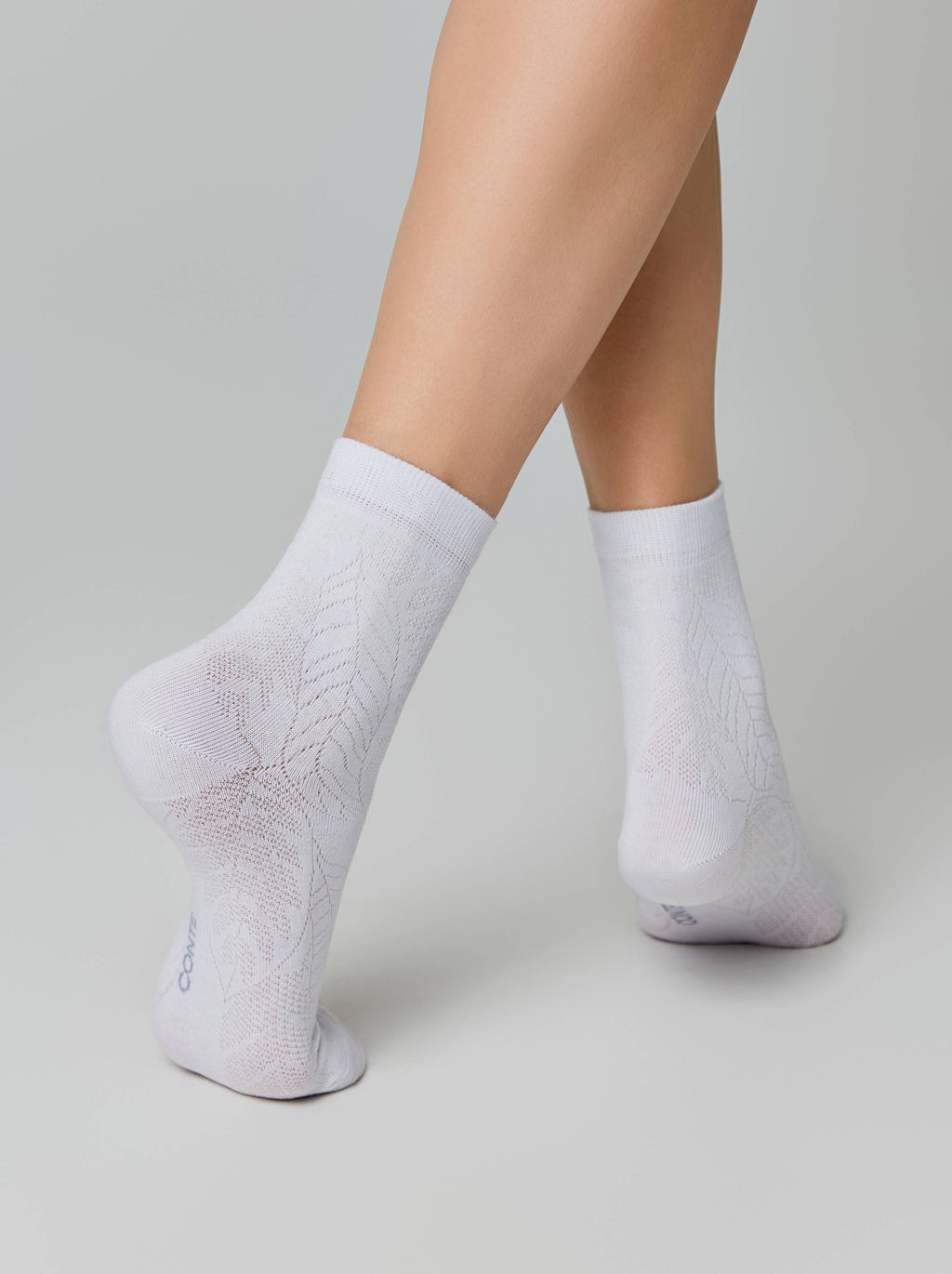Цена за 2 пары. Носки Классические CONTE CLASSIC Носки женские белый - Conte elegant фото 5
