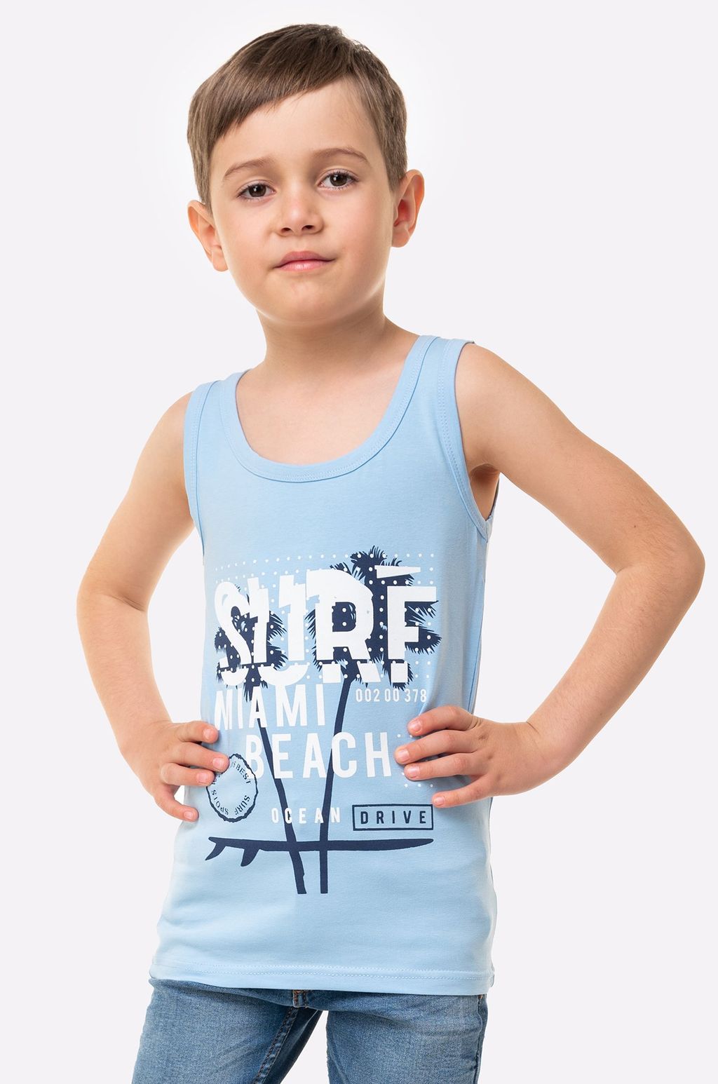 Майка для мальчика 3шт. Happy Fox фото 3