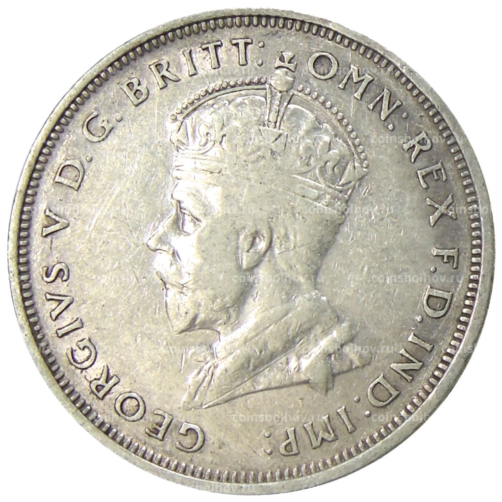 1 флорин 1927 года Австралия Открытие здания парламента в Канберре