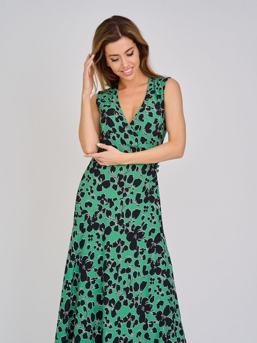 Платье 222.050050/изумрудный