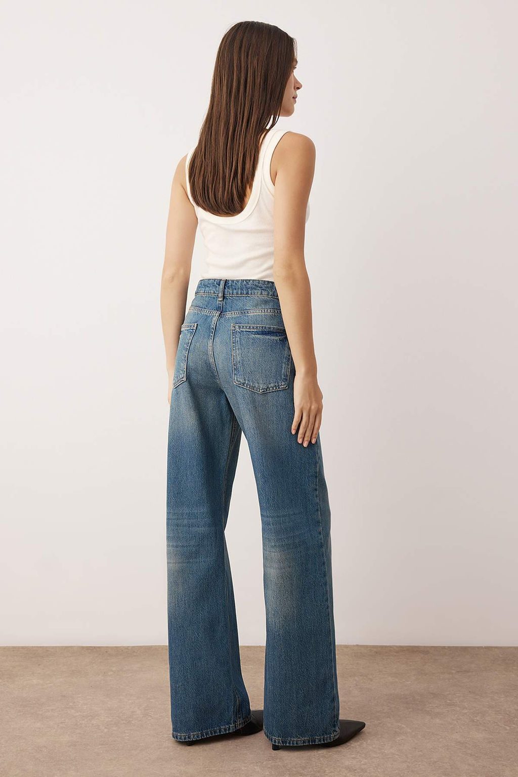 Mavi Yuksek Bel Wide Leg Jeans TWOAW26JE00007