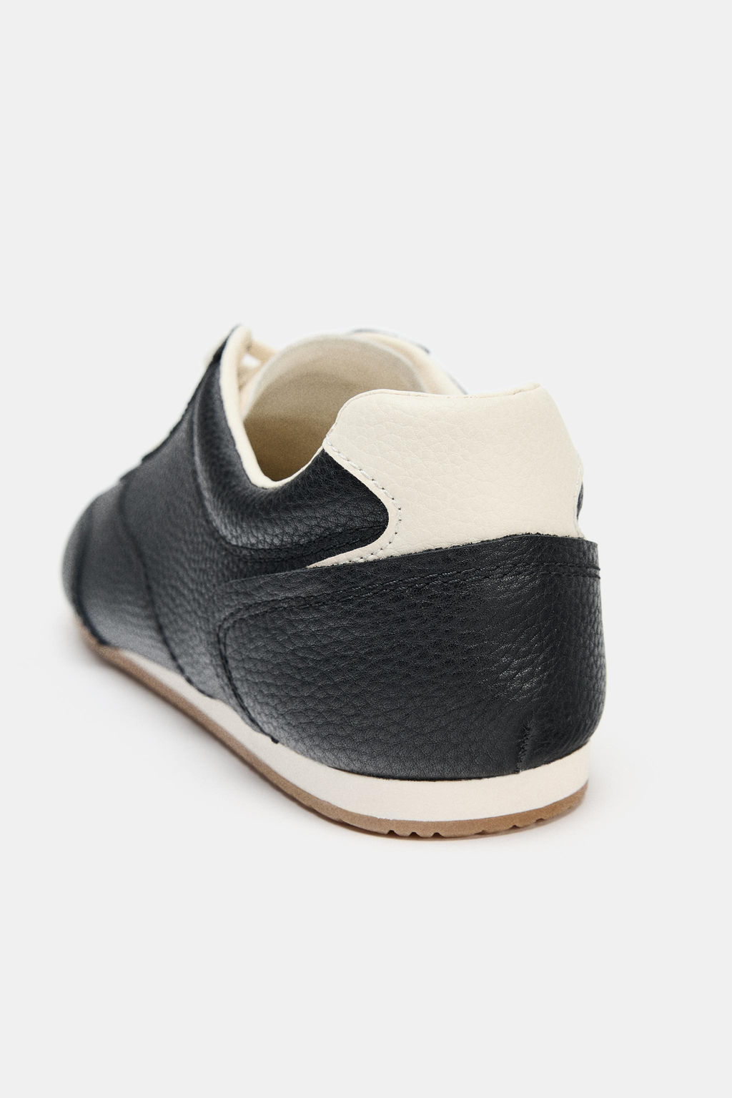 CONTRAST LEATHER TRAINERS - Zara фото 5