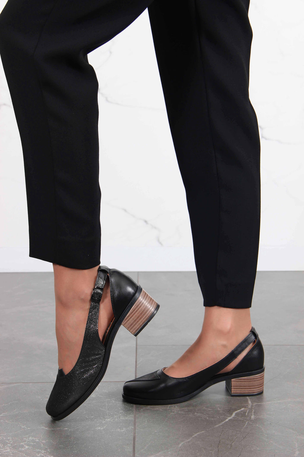 Туфли 4023.22280bl. Черный астана