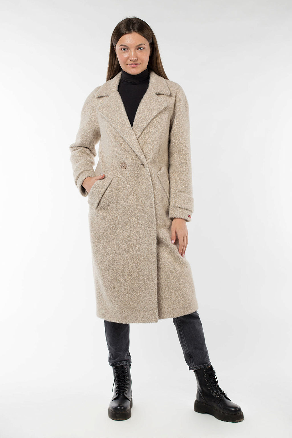 Пальто женское демисезонное - El podio фото 2