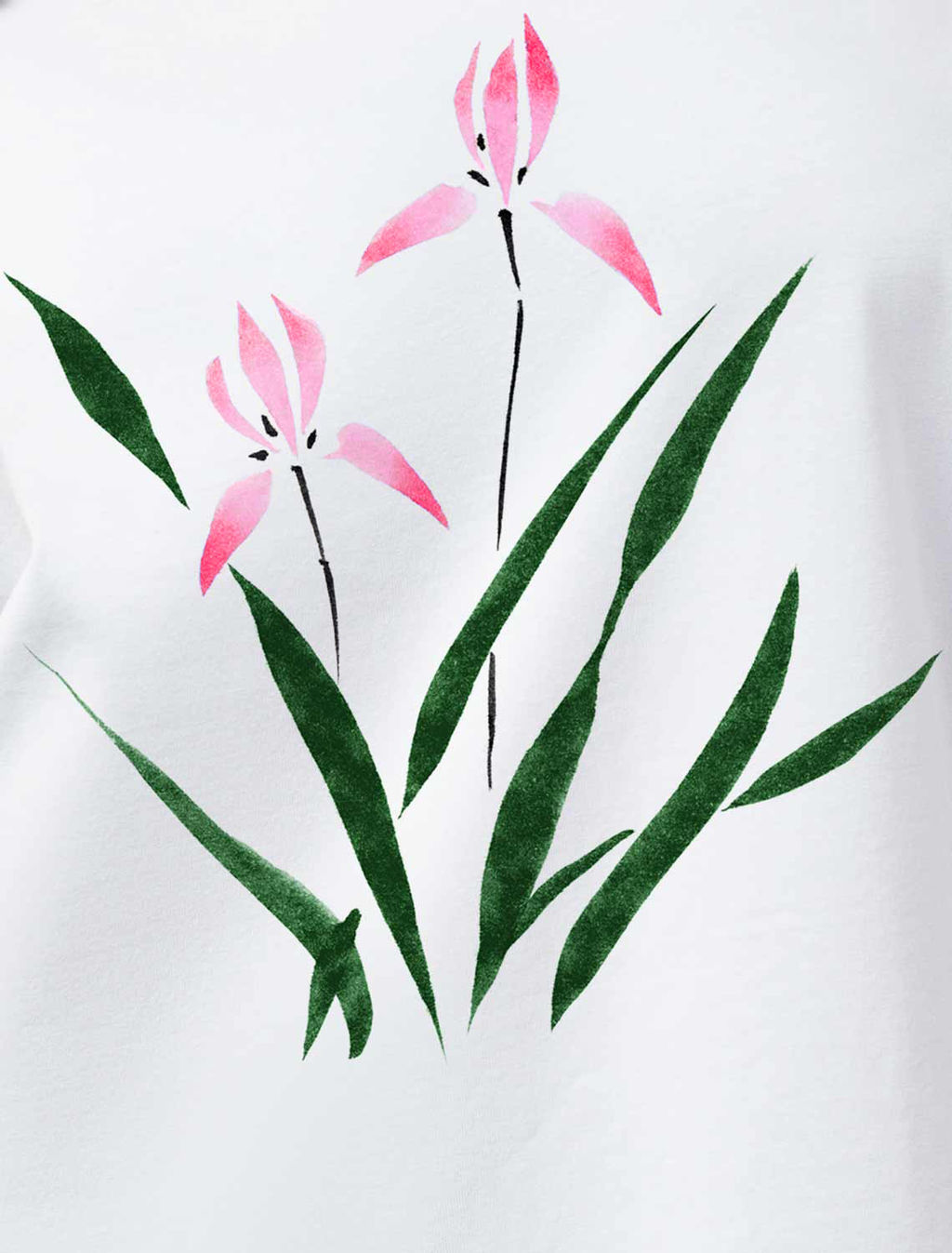 VILATTE / Футболка из премиального хлопка с эластаном  фото 2