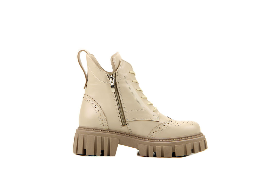 Ботинки EDART 338.21153be. бежевый макс/шерсть фото 5