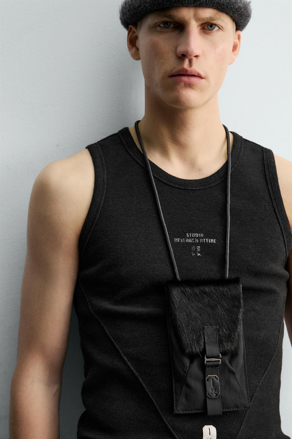 CROSSBODY BAG WITH SHEEPSKIN DETAIL X SR_A - Zara фото 2