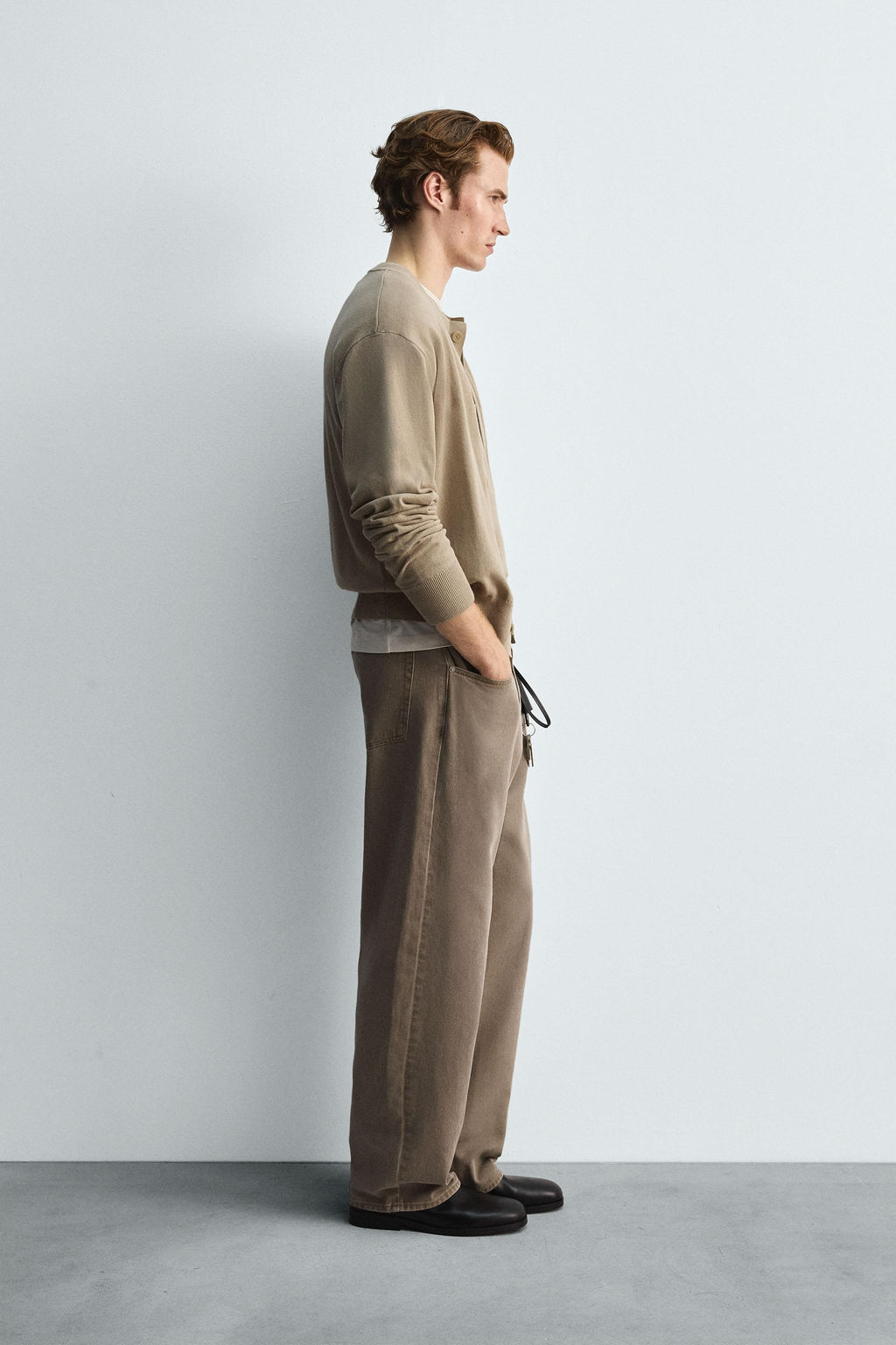 LIMITED EDITION BARREL FIT JEANS - Zara фото 4
