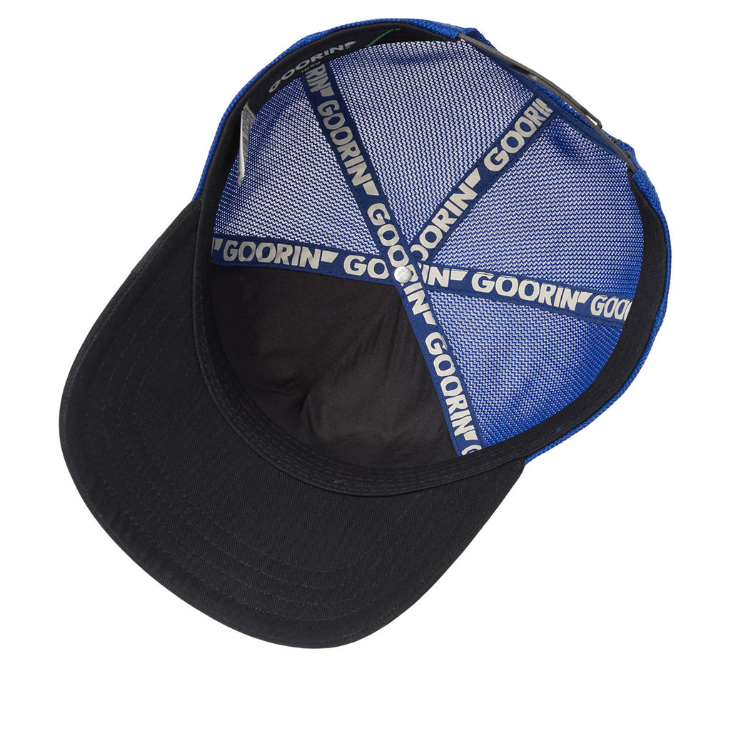 Бейсболка GOORIN BROTHERS арт. 101-2580 (синий / черный)  фото 3