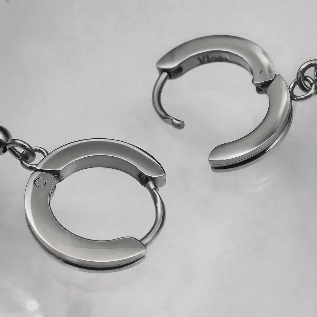 Серьги из муранского стекла MAROON LS3550 - Vloes фото 7