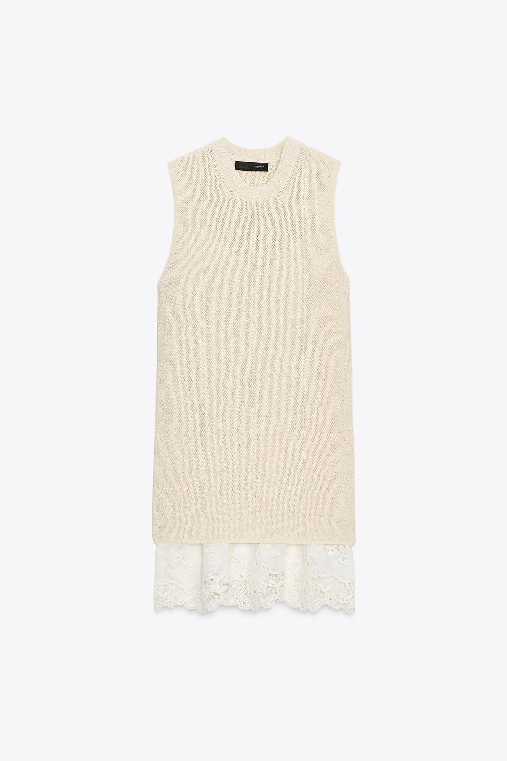 CONTRAST KNIT DRESS - Zara фото 10