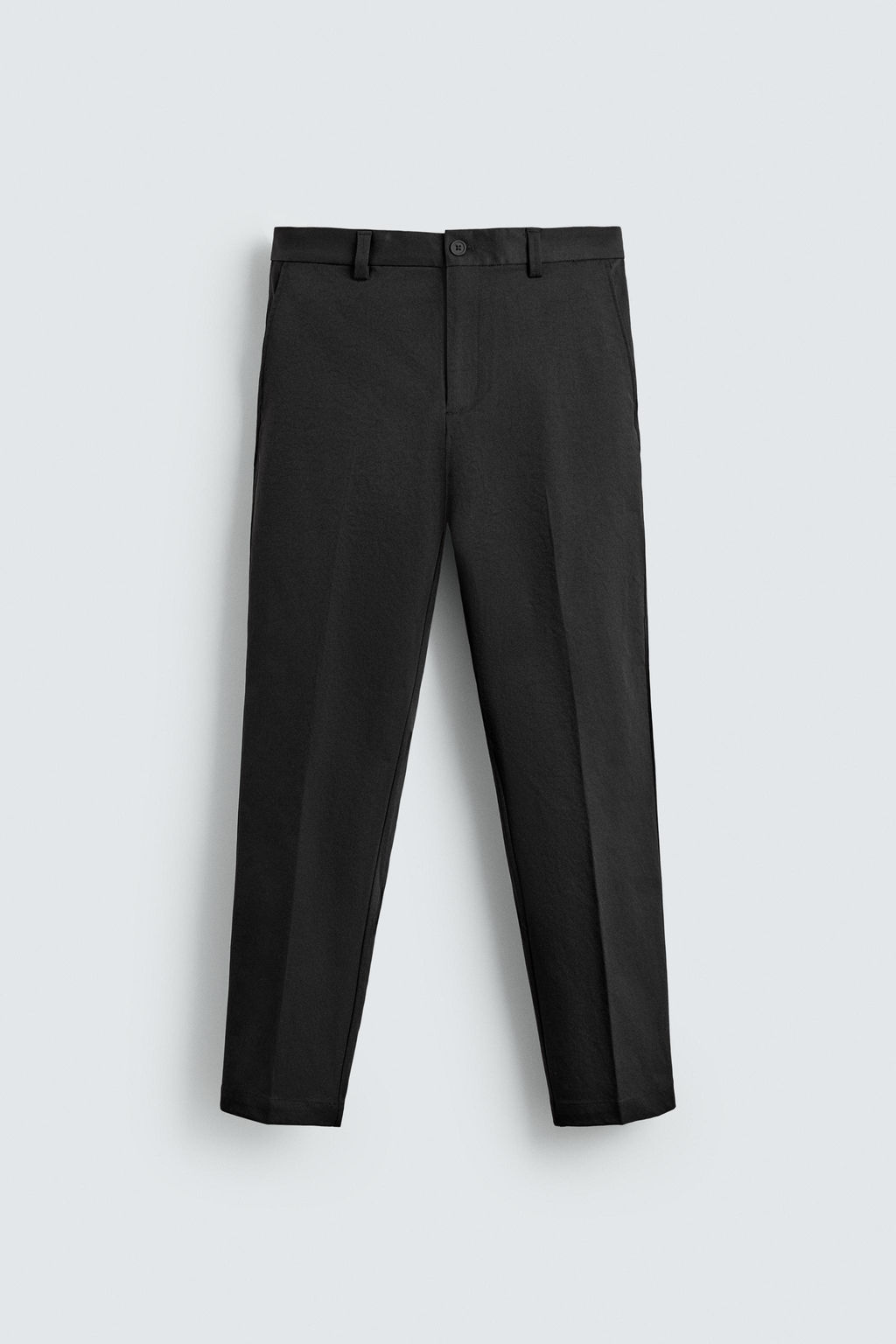PANTAL?N REGULAR FIT T?CNICO / Negro - Zara фото 6