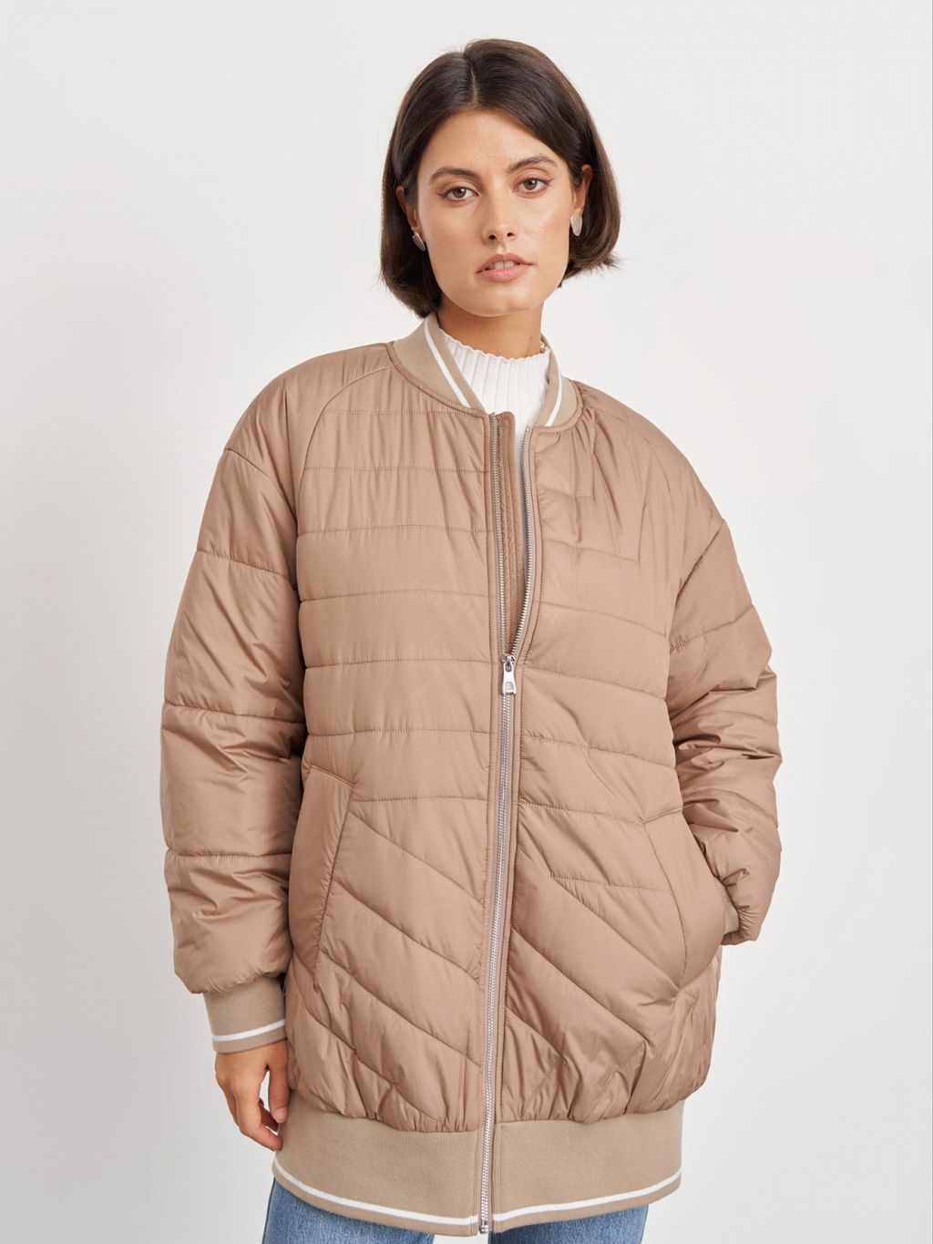 Conso/SS 230115 - almond Утепленная куртка