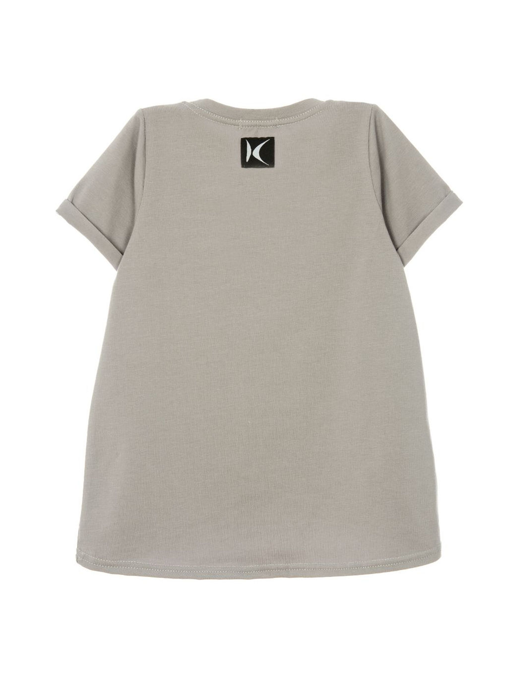 Футболка 729 светло-серый - K&casual фото 3