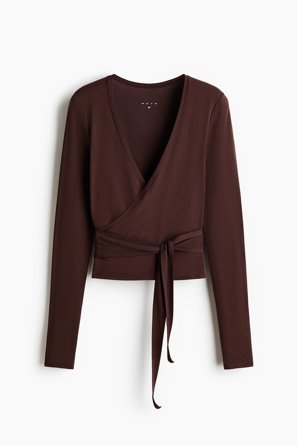 Top de deporte cruzado en modal - H&m фото 6