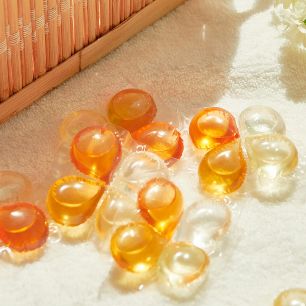 LODEURLETTE Капсулы для стирки белья с ароматом ванили / In England Colorfit Burnt Vanilla All in One Capsule Detergent, 17 г x 30