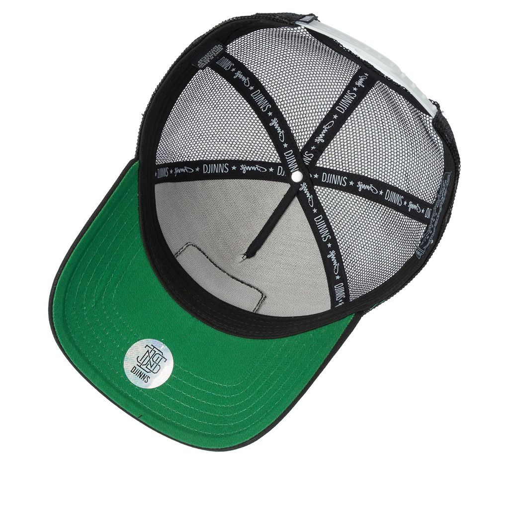 Бейсболка DJINNS арт. HFT DNC Cherry (черный)  фото 2