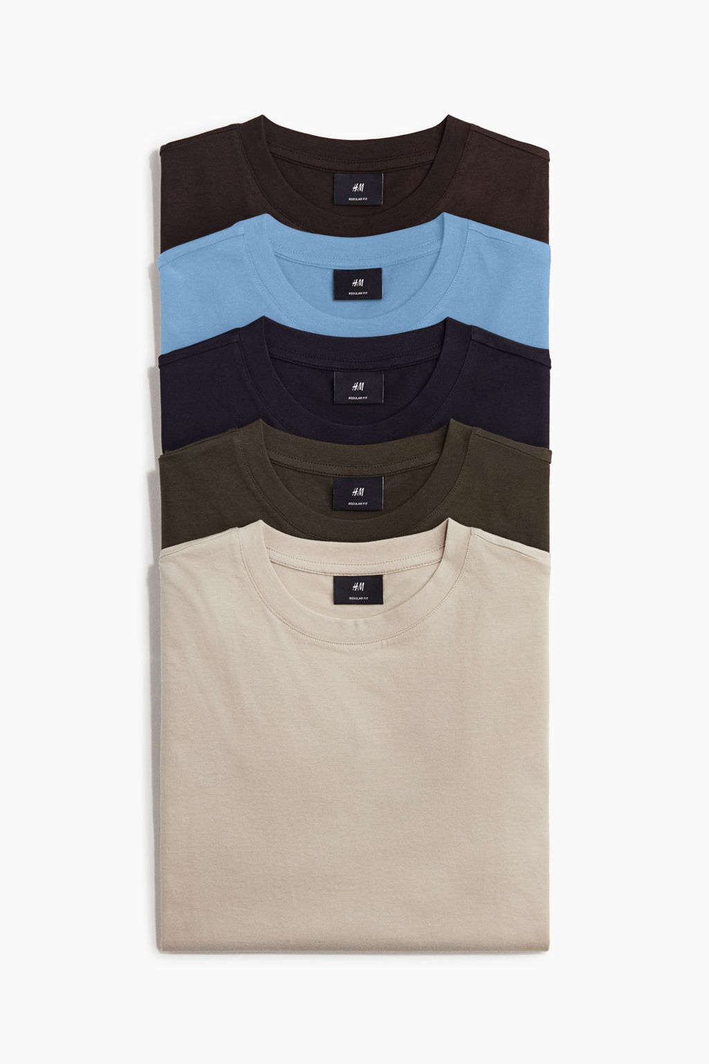 Pack de 5 camisetas Regular Fit - H&m фото 3