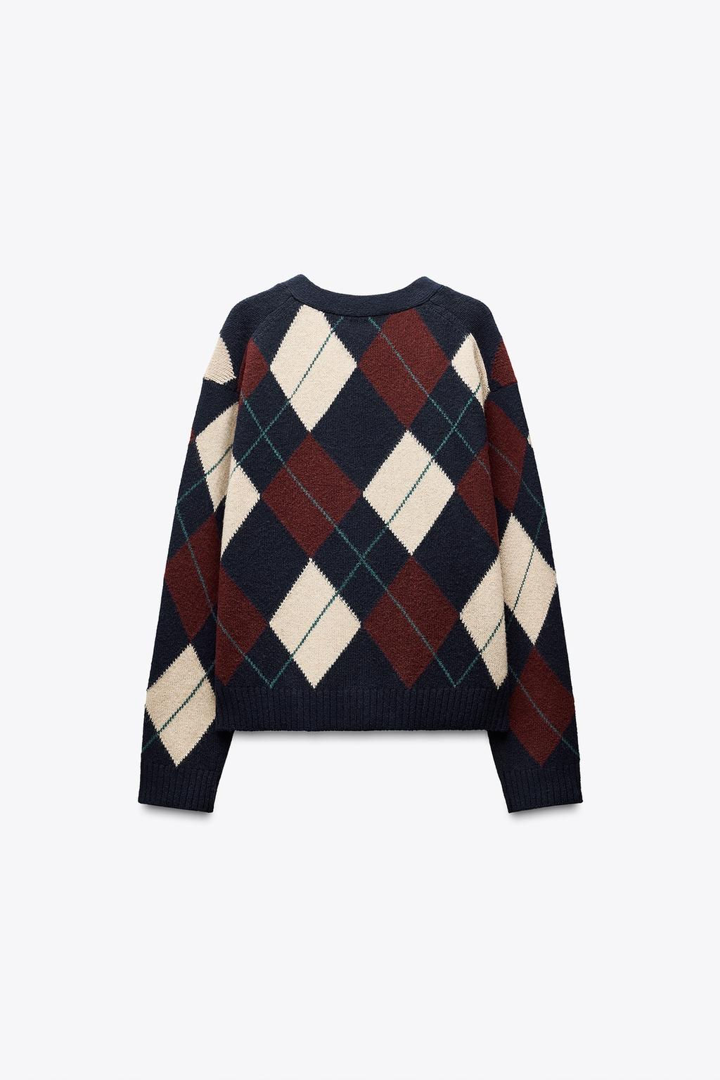 DIAMOND WOOL JACKET - Zara фото 6