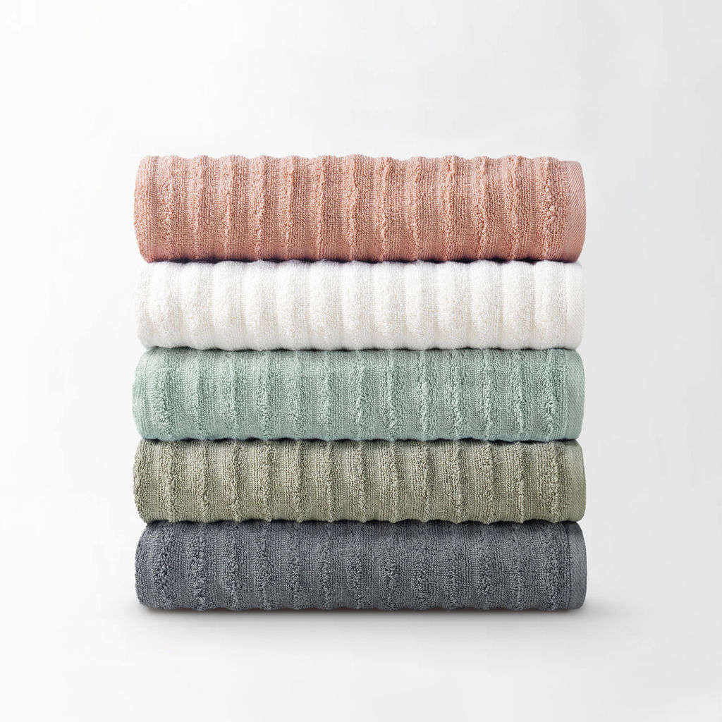 -20% Полотенце Волна 50х90 см Антрацит - Ecotex фото 3