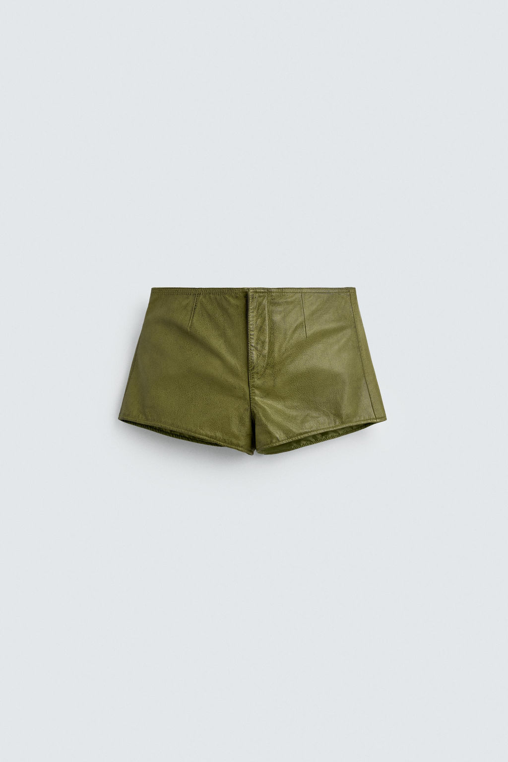 LEATHER SHORTS HARRY LAMBERT FOR ZARA X DISNEY  фото 2