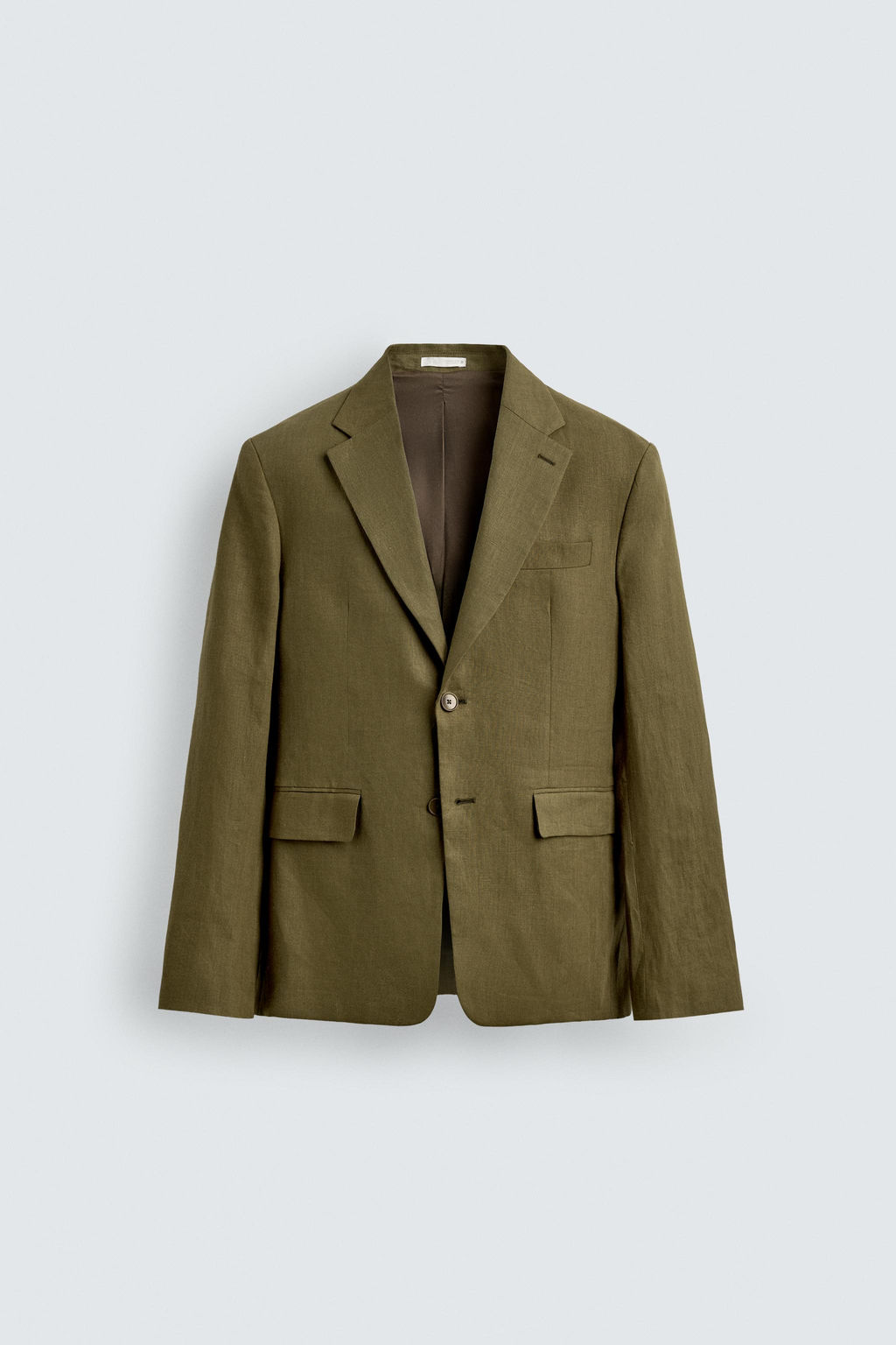 BLAZER TRAJE 100% LINO / Aceite - Zara фото 6