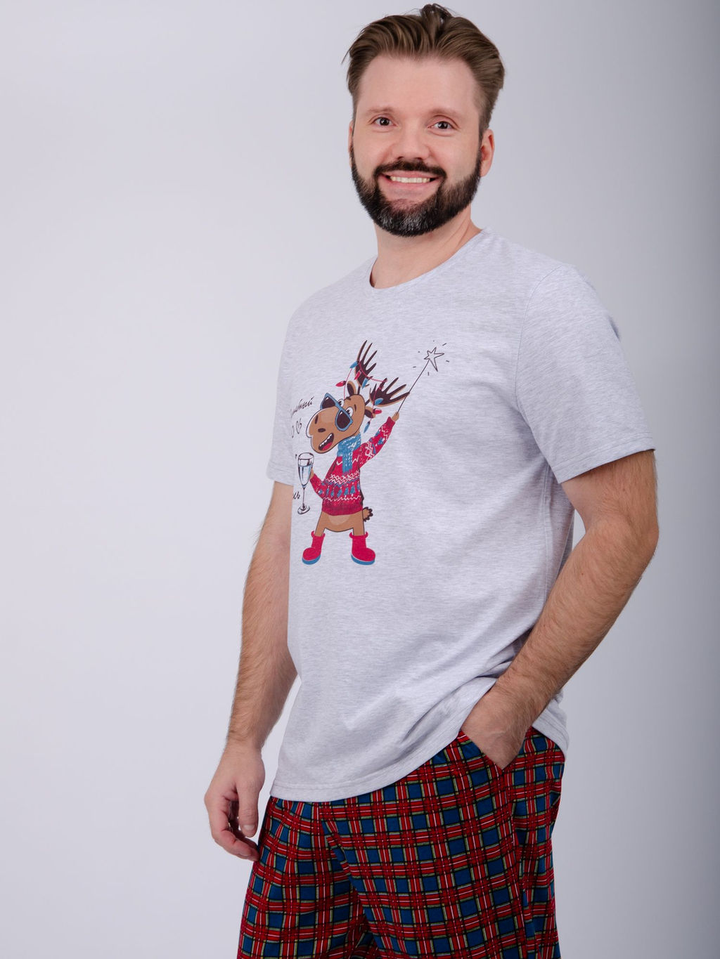 Пижама "Приколось 3", трикотаж