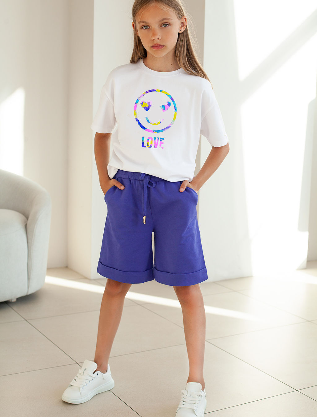 Шорты из облегченного футера