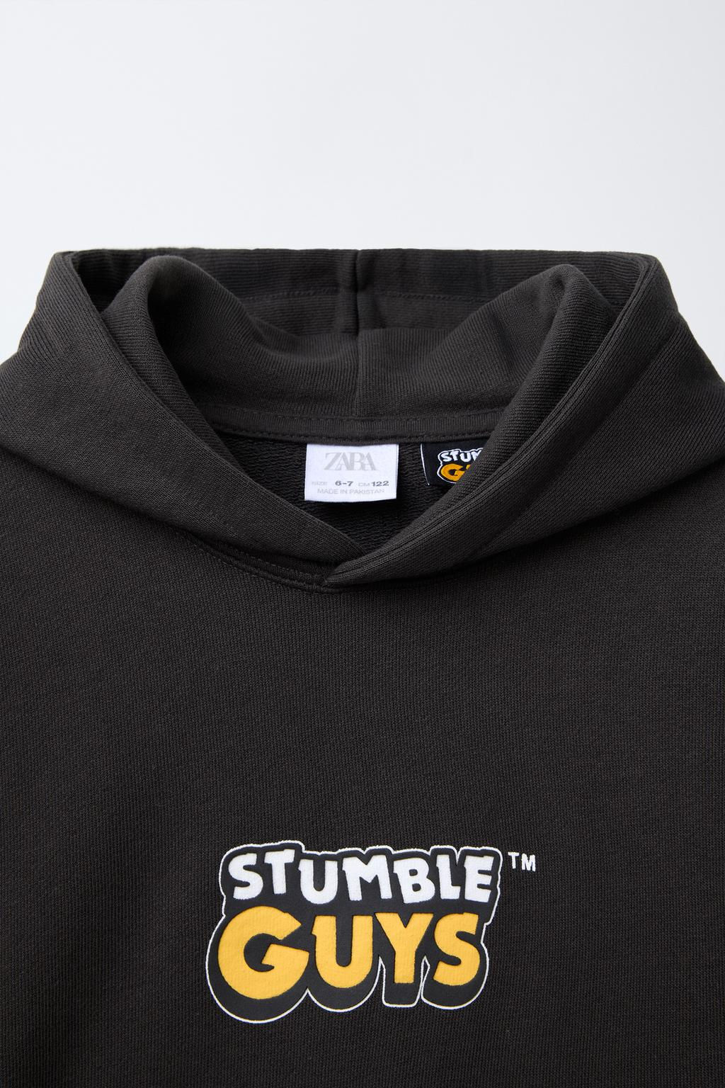 STUMBLE GUYS   SCOPELY EMBOSSED HOODIE - Zara фото 3