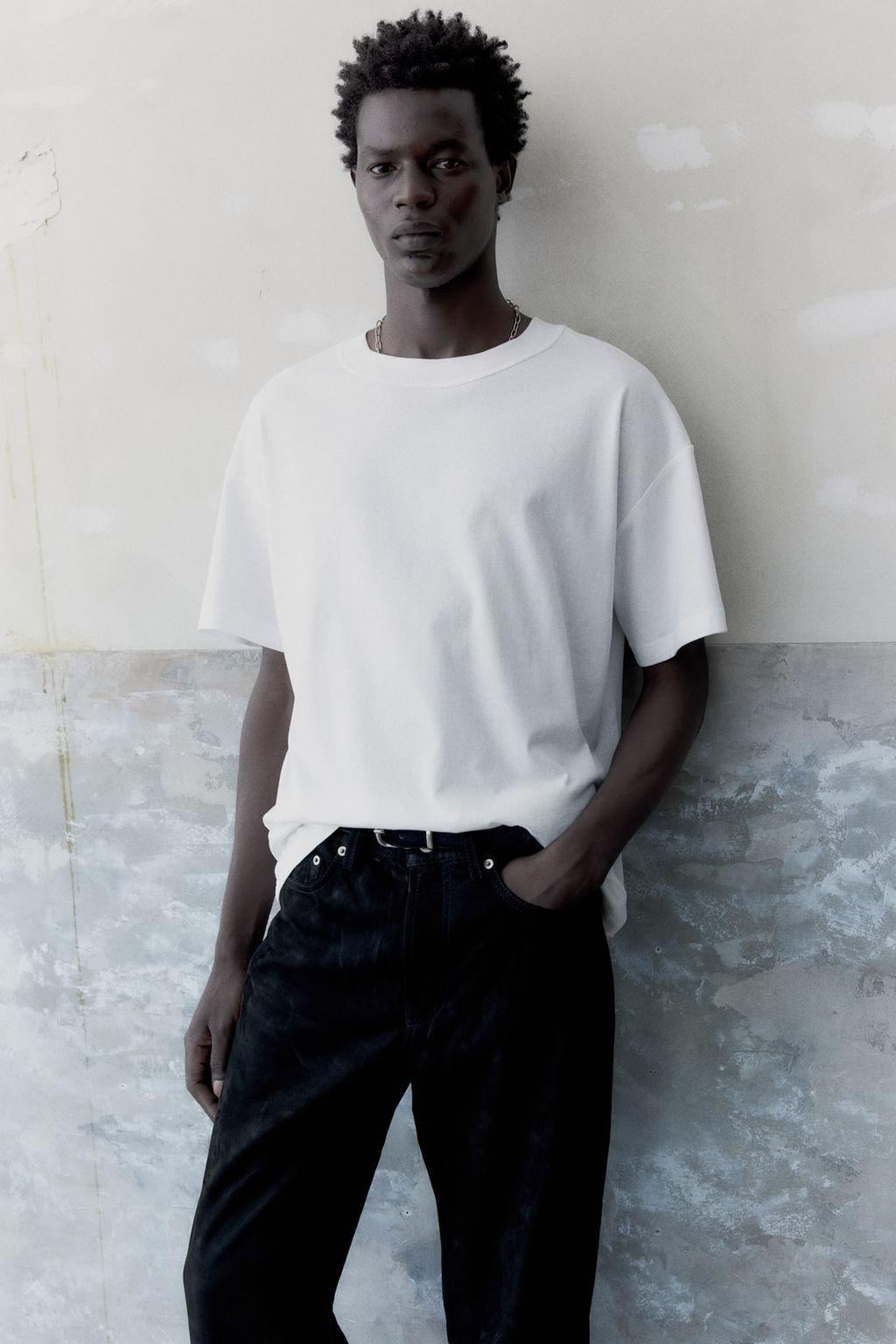 Camiseta boxy de algodon - H&m фото 2