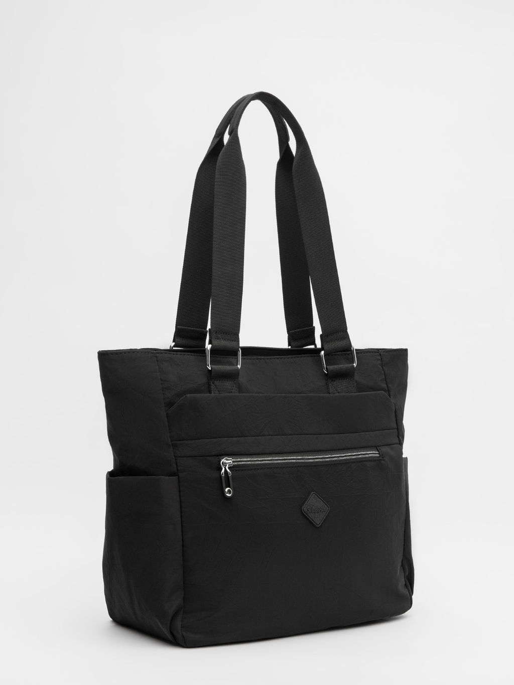 Чёрный шоппер S.Lavia  фото 7