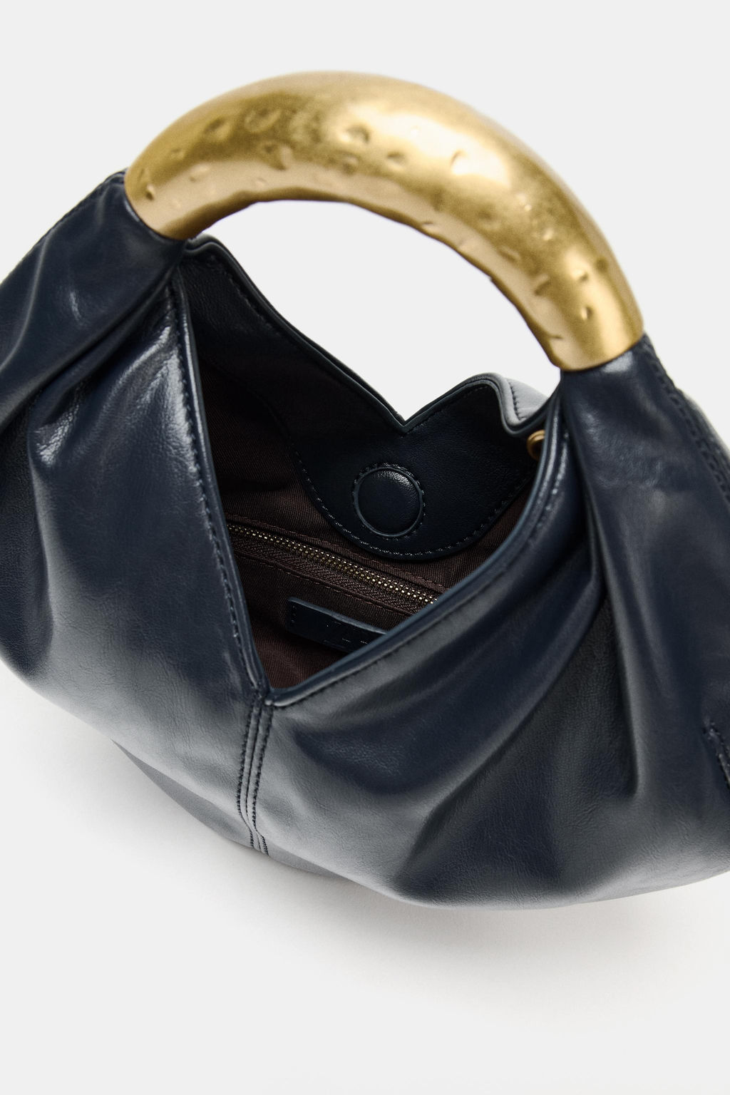METAL HANDLE HANDBAG - Zara фото 6