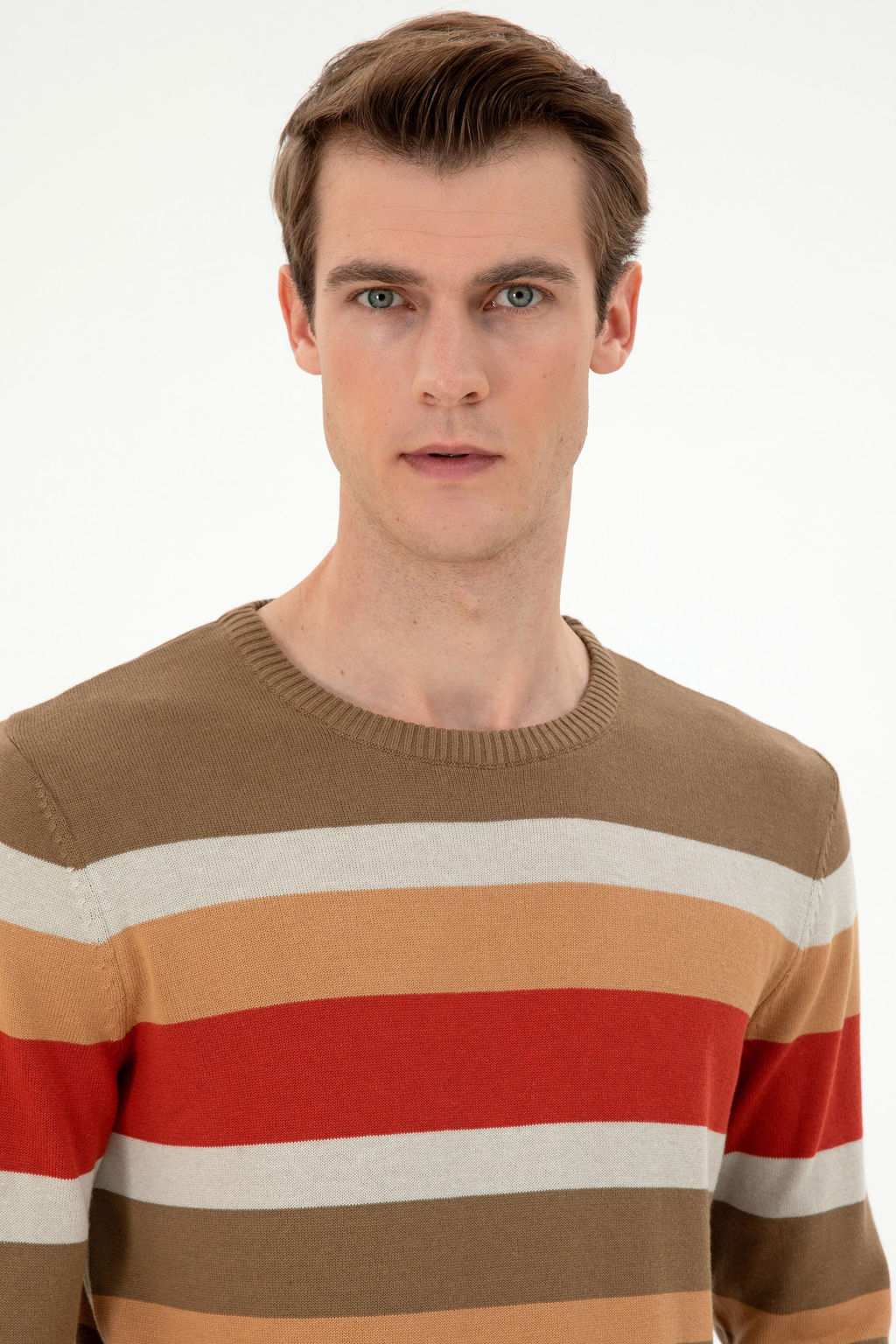 Мужской свитер цвета хаки Неожиданная скидка в корзине - U.s. polo assn фото 2