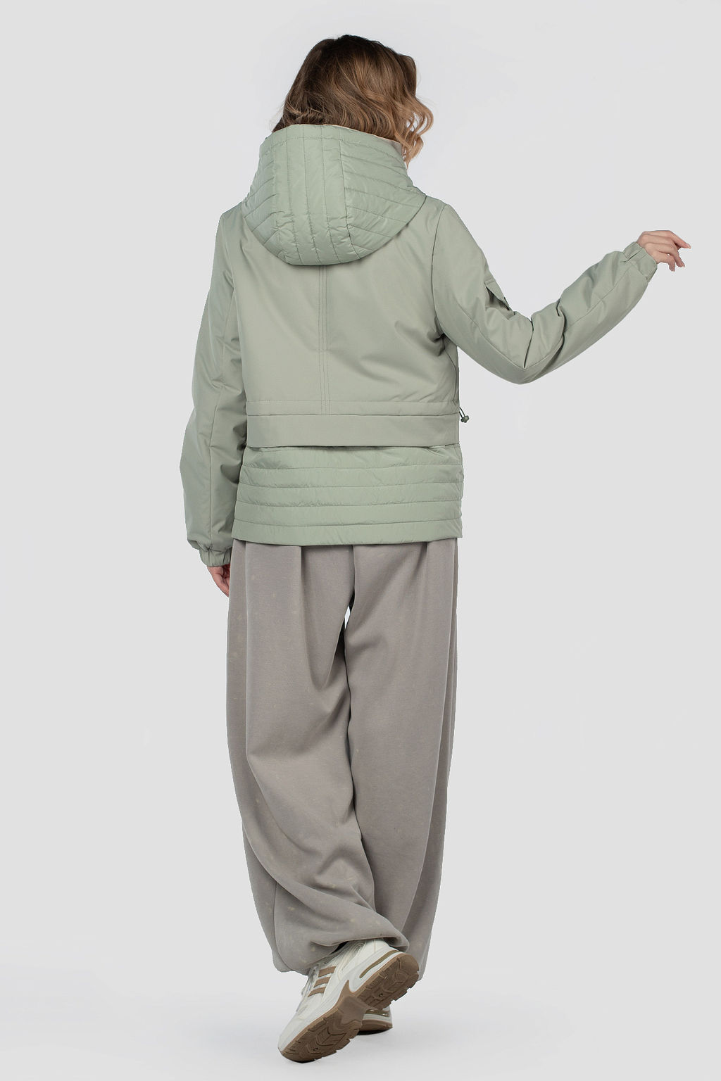 04-3128 Куртка женская демисезонная (Холлофайбер 80) - El podio фото 5