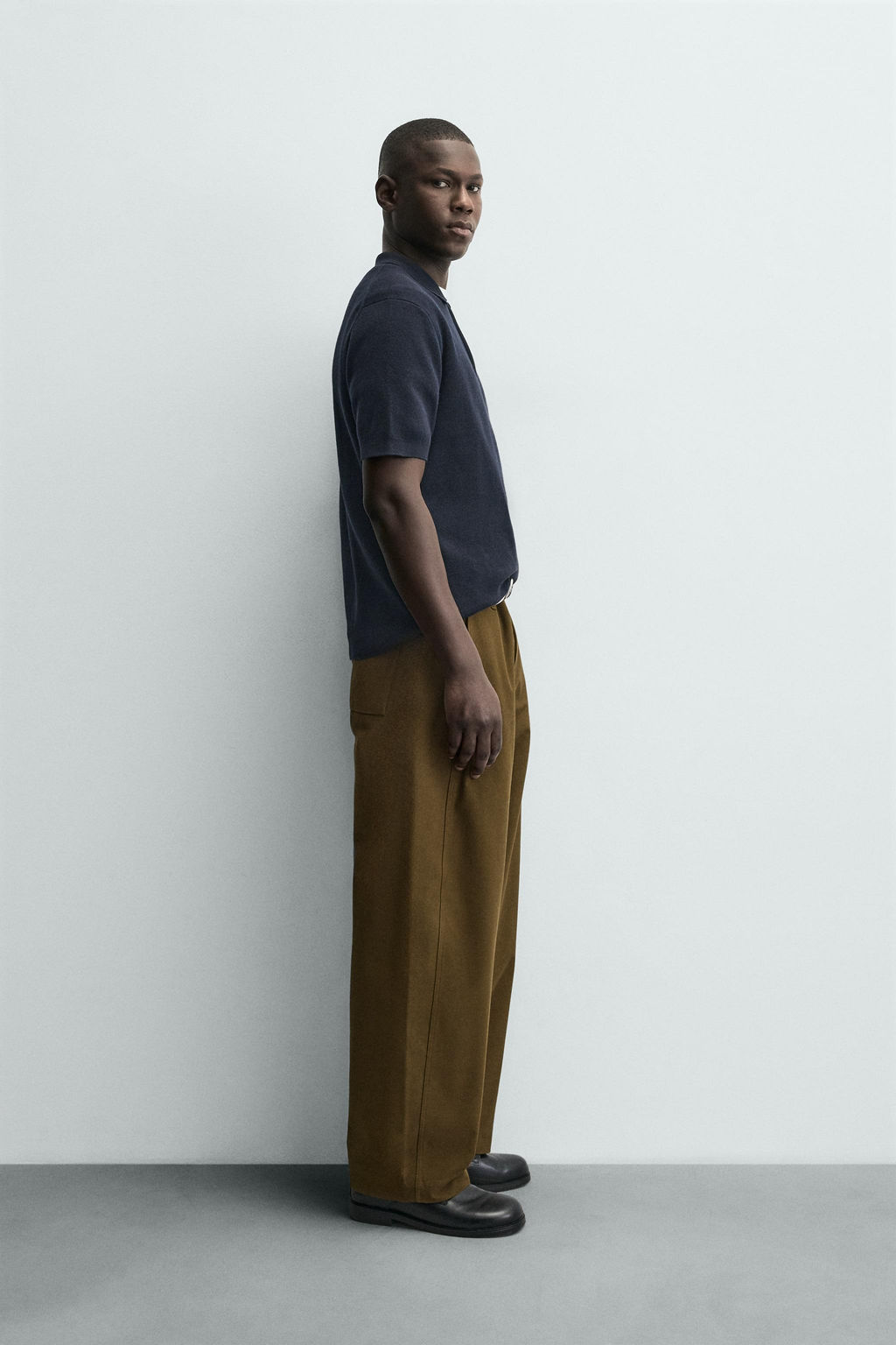 POLO PUNTO CREMALLERA / Marino - Zara фото 4