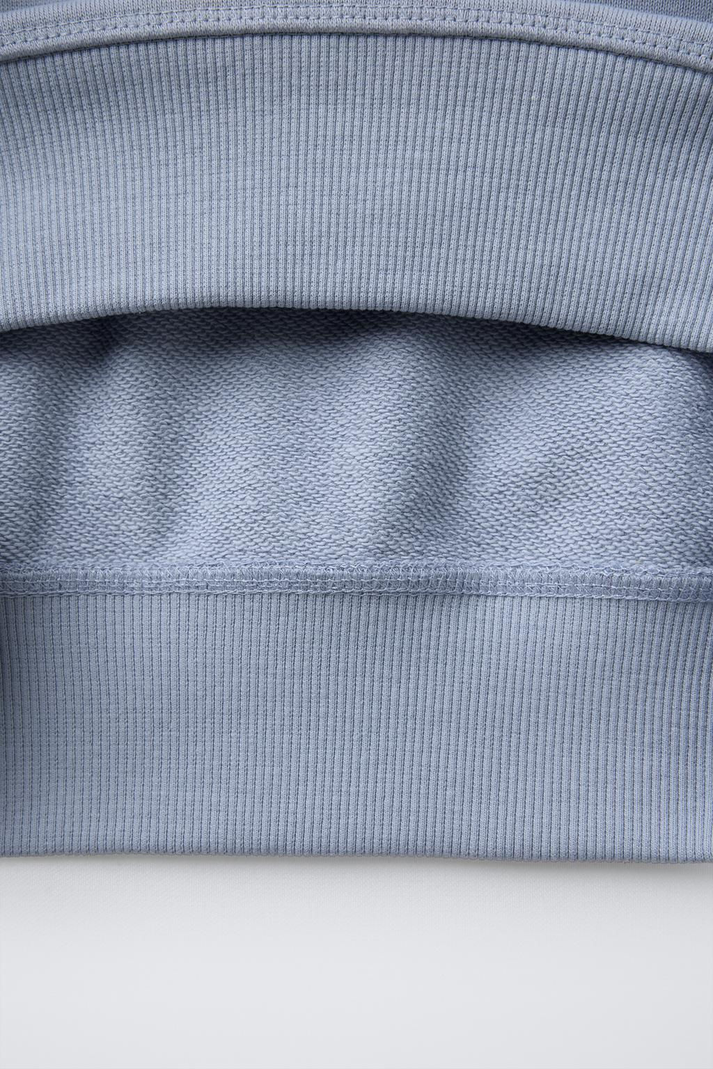 PLAIN SWEATSHIRT - Zara фото 11