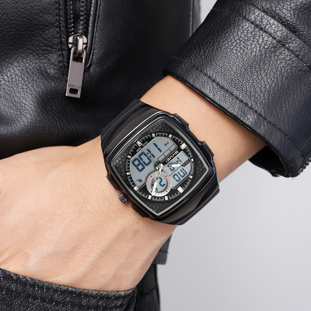 Часы наручные Skmei мужские электронные спортивные 2530black-white