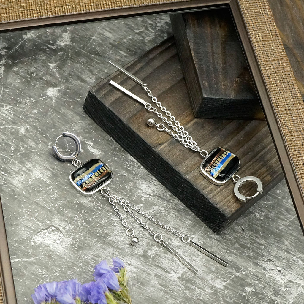 Серьги из муранского стекла - Vloes фото 7