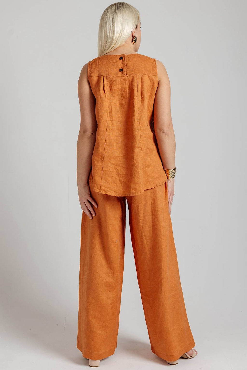 Брюки женские Б3801/02/Терракотовый