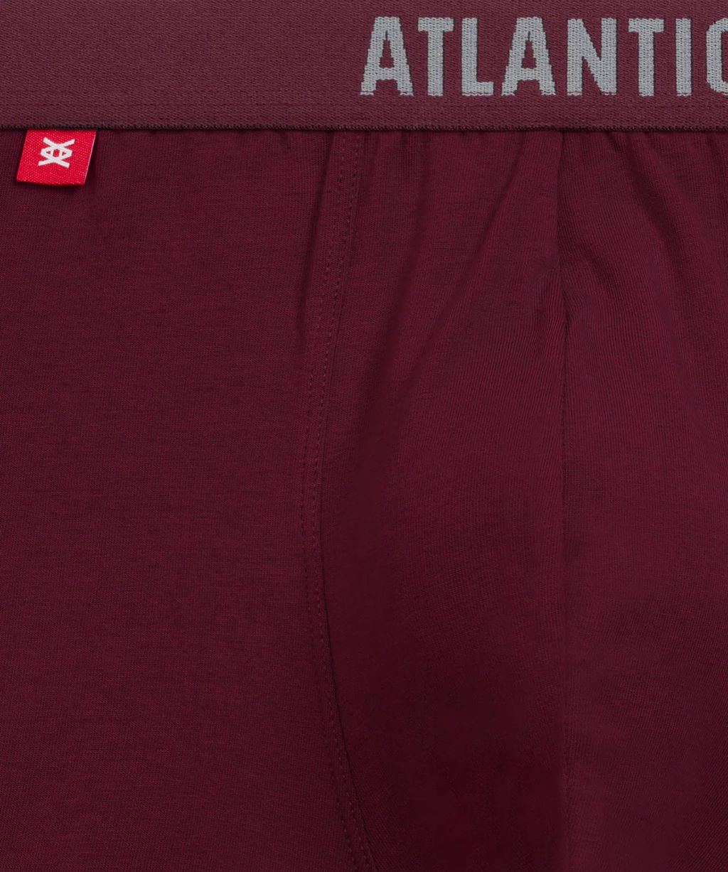 ATLANTIC 5SMH-004 Трусы шорты Solid - набор 5 шт. каберне + серый меланж + изумрудный + черный + темно-голубой  фото 5