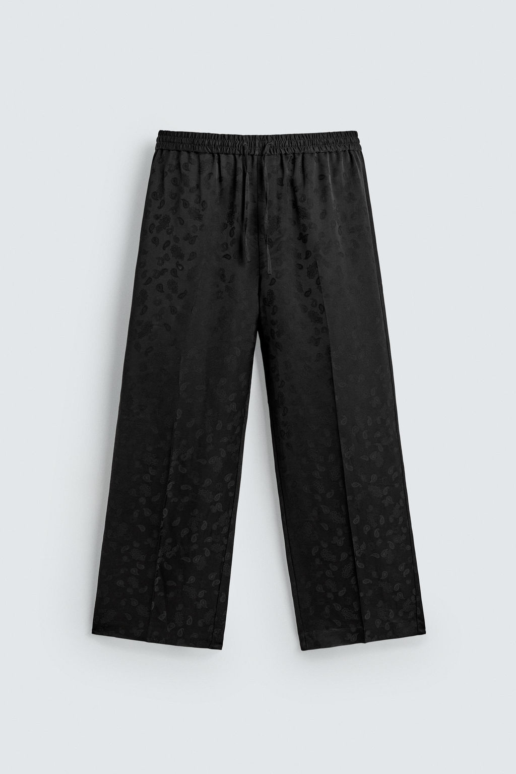 LIMITED EDITION PAISLEY JACQUARD FLOWING SUIT TROUSERS - Zara фото 6